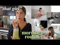 Trying the Viral “THAT GIRL” Morning Routine!