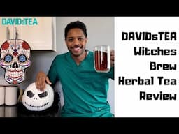 DAVIDsTEA Witches Brew Herbal Tea Review - A Limited Edition Rooibos Based Blend for Spooky Season