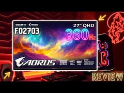 AORUS FO27Q3 QD-OLED Review : The Ultimate 360Hz Gaming Monitor ?