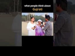 What people think about gujarati people, Public Reaction #gujarati #noortalkative #garba