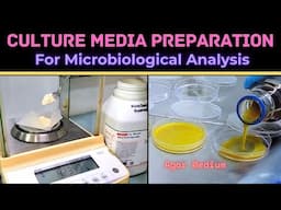 Culture Media Preparation | For Microbiological Analysis | Agar Media Plate | BAM