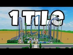 Can I Get $1M Only Using Starter Tiles? - Theme Park Tycoon 2