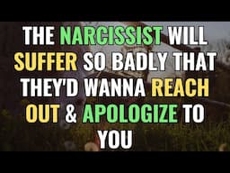 The narcissist will suffer so badly that they'd wanna reach out & apologize to you | Sigma | NPD