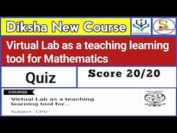 Virtual Lab as a teaching learning tool for Mathematics Quiz Answers | Sana Online Classes