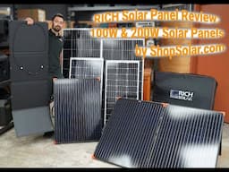 RICH Solar Panel Review: 100W & 200W Solar Panels by Shop Solar