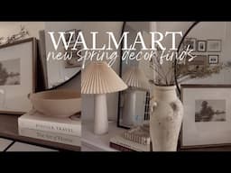 WALMART NEW SPRING 2025 DECOR FINDS | HIGH-END LOOKS FOR LESS | ORGANIC MODERN & TRANSITIONAL STYLE