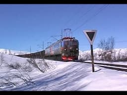 Sweden – The Iron Ore Railway in winter