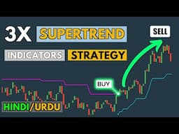 3 x SuperTrend Indicators  Most Profitable Supertrend Strategy for Daytrading