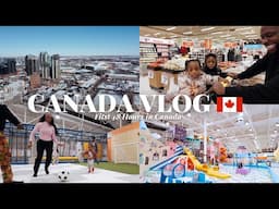 NEW BEGINNINGS Our First 48Hours In Canada 🇨🇦 | Unpacking, Shopping, Cooking and Exploring