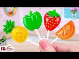 Mini Fruit Rainbow Jelly | Beautiful Miniature Fruit Jelly  Decorating Ideas | ASMR Cooking Food