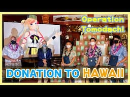 I donated masks and hand sanitizers to HAWAII【Operation Tomodachi Update】