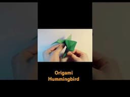 #origami#hummingbird#tutorial#diy#craft