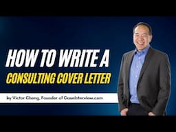 Your Ultimate Guide to Writing a Winning Consulting Cover Letter