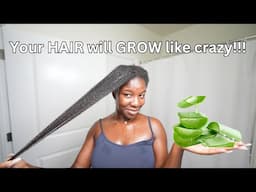 3 WAYS TO USE ALOE VERA FOR MASSIVE HAIR GROWTH| Aloe vera oil, prepoo & Aloe Vera leave in butter