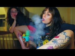 getting high & tattooed with my bestie