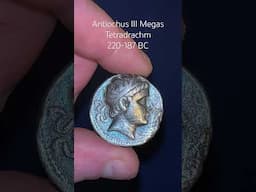 Antiochus III Megas Silver Tetradrachm - Obscure History #shorts