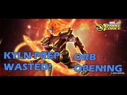 Return to Marvel Strike Force -  Kyln Prep (a waste!) and Mega Gold Orbs Opening