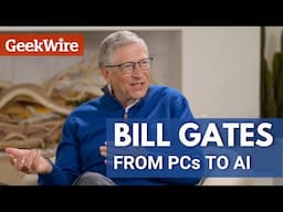 Bill Gates on the parallels between the PC and AI revolutions