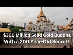 WAT TRAIMIT, BANGKOK: World's Largest Solid Gold Buddha! (4K)