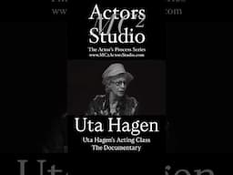 MC² Actors Studio’s The Actor’s Process: #UtaHagen ‘s Acting Class The Documentary #actor #acting