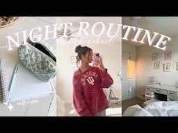 HIGH SCHOOL NIGHT ROUTINE *realistic*| self-care, workout, + skincare