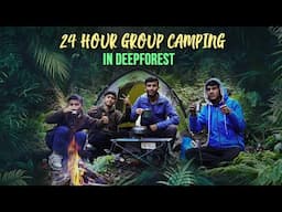 Group Camping in Dangerous Forest Of Uttarakhand | Coldest Jungle Camping & Cooking | Camping Video