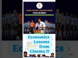 🎬 "Chak De India" meets Economics! 🏑📚