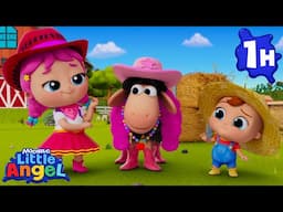 Jill's New Friend - Baa Baa Black Sheep | Colorful Little Angel Sing Along Nursery Rhymes