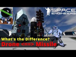 What is a Drone or Missile? - Space Engineers - Giveaway