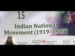 ICSE Class 8 history chapter 15 Indian National Movement 1919 1947