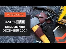 Sharp and Mean! - Unboxing Battlbox Mission 118 - Pro Plus - December 2024