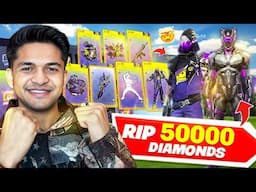 2025 First Booyah Pass RIP 50,000 Diamonds 💎 For 1 Rare Bundle Garena Free Fire