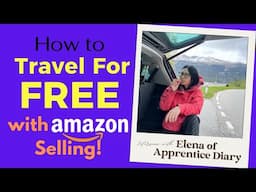 How To Travel For Free with Amazon Selling! Using Credit Card Points with Retail Arbitrage!