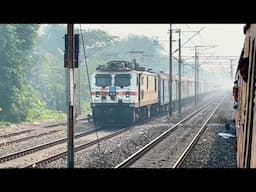 Short & Crisp Parallel Action with Route Diverted Kolkata Jammu Tawi Express at Barrackpore