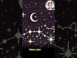 Una constelación, en astronomía, es el límite en que está dividida la bóveda celeste #pixelart