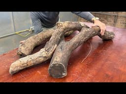 Turn Dry Tree Branches Into Unique, Priceless Furniture // The Ultimate Art Of Woodworking