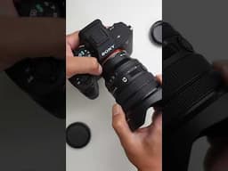 Sony A7IV + Sony 16-35mm F4 PZ G Series Lens #shorts