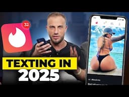 How To Text Girls On Tinder In 2025 (Live Demo)