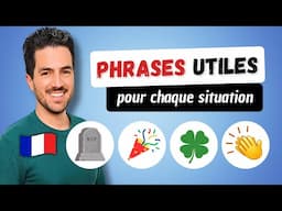 😄💬 Les PHRASES pour chaque situation en français | leçon de VOCABULAIRE