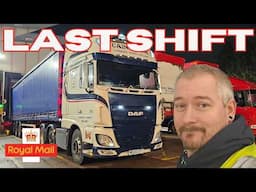 HGV Drivers Last Shift for Royal Mail. UK Trucking