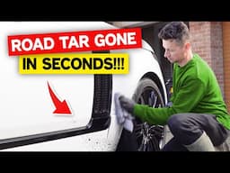 The Safest & Easiest Way to remove Road Tar from your Car!