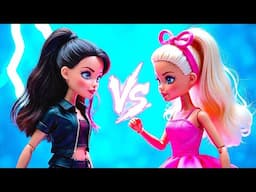 Barbie vs Bratz 💖 Sister Rivalry & Makeover Struggles