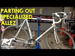 Parting Out Specialized Allez Bike With Damaged Frame