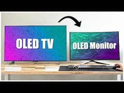 Switching to 32" 4K QD-OLED Monitor from the LG C2 42 OLED TV | Alienware AW3225QF