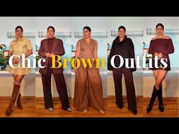 Chic Brown Outfits: Everyday Style Tips to Style Brown