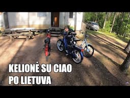 PIAGGIO CIAO KELIONĖ DVIRAČIAIS APLINK AUKŠTAITIJĄ