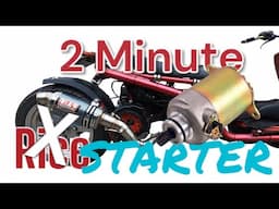 Change Your Maddog GY6 150cc Scooter Starter in 2 minutes.  Cheap and Easy.