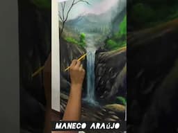 Pintura ao vivo com Maneco Araújo