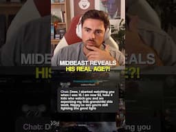 MIDBEAST REVEALS HIS REAL AGE?!  #leagueoflegends #midbeast #shorts