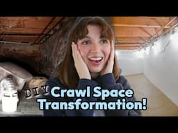 Huge Crawl Space Makeover! *Maximize Your Home's Potential*